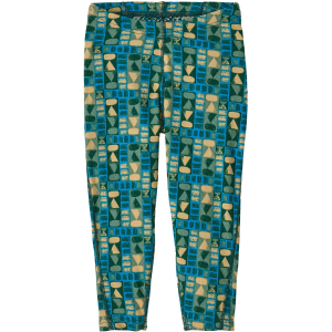 Kid's Patagonia Capilene Midweight Bottoms Toddlers' 025 in Green | Polyester