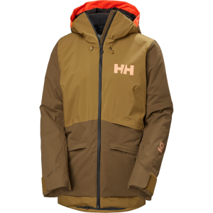 Women's Helly Hansen Powchaser 2.0 Jacket 2026 in Khaki size X-Large | Polyester