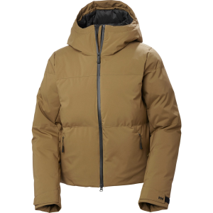 Women's Helly Hansen Nora Short Puffy Jacket 2026 in Brown size Medium | Polyester