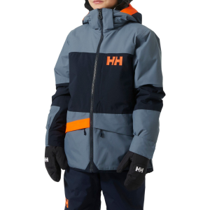 Kid's Helly Hansen Summit 2.0 Jacket 2026 in Blue size 13 | Polyester