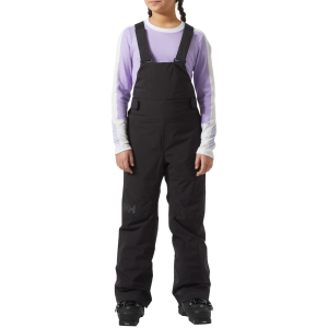 Kid's Helly Hansen Stellar Bib Pants Girls' 2026 in Black size 12 | Polyester