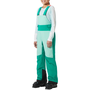 Kid's Helly Hansen Stellar Bib Pants Girls' 2026 in Green size 10 | Polyester