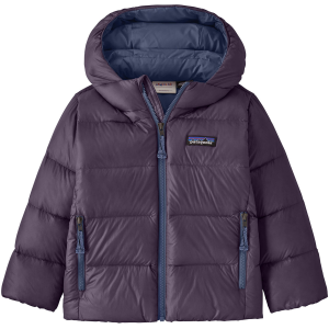 Kid's Patagonia Hi-Loft Down Sweater Hoodie Toddlers' 2026 in Purple size 12M-18M | Nylon/Spandex/Polyester