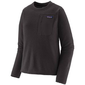 Women's Patagonia R1 Air Top 2026 in Black size Medium | Polyester