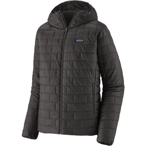 Patagonia Nano Puff Hoodie Men's 2026 in Black size X-Small | Polyester