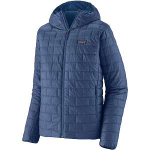 Patagonia Nano Puff Hoodie Men's 2026 in Blue size Small | Polyester