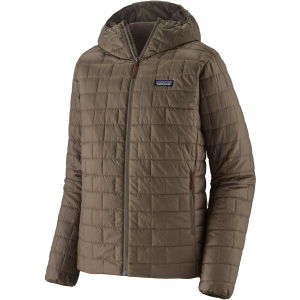 Patagonia Nano Puff Hoodie Men's 2026 in Brown size X-Large | Polyester