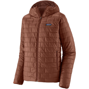 Patagonia Nano Puff Hoodie Men's 2026 in Red size X-Large | Polyester