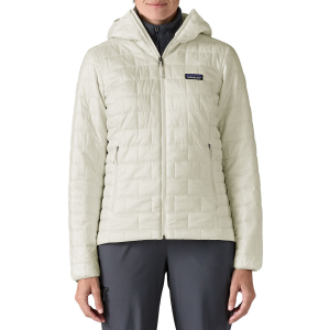Women's Patagonia Nano Puff Hoodie 2026 in White size X-Small | Polyester