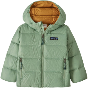 Kid's Patagonia Hi-Loft Down Sweater Hoodie Toddlers' 2026 in Green size 4T | Nylon/Spandex/Polyester
