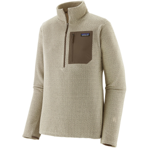 Patagonia R1 Air Zip Neck Top Men's 2026 in Khaki size 2X-Large | Polyester