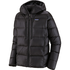 Patagonia Fitz Roy Down Hoodie Men's 2026 in Black size Large | Nylon/Plastic