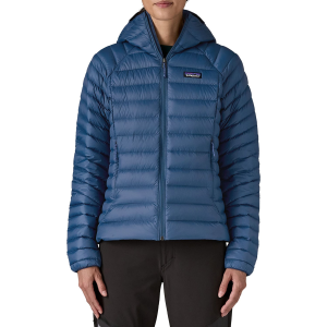 Women's Patagonia Down Sweater Hoodie 2026 in Blue size X-Small | Nylon/Plastic