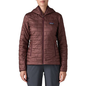 Women's Patagonia Nano Puff Hoodie 2026 in Red size X-Small | Polyester