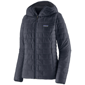 Women's Patagonia Nano Puff Hoodie 2026 in Blue size 2X-Large | Polyester