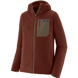Patagonia R1 Air Full-Zip Hoodie Men's 2026 in Red size Large | Polyester