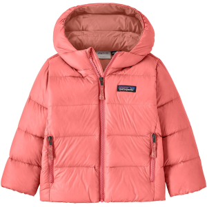 Kid's Patagonia Hi-Loft Down Sweater Hoodie Toddlers' 2026 in Pink size 2T | Nylon/Spandex/Polyester