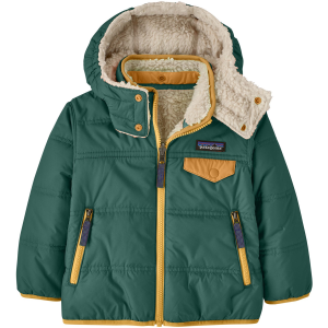 Kid's Patagonia Reversible Tribbles Hoodie Infants' 2025 in Green size 12M-18M | Polyester
