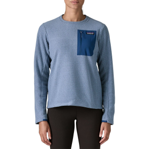 Women's Patagonia R1 Air Top 2026 in Blue size X-Large | Polyester