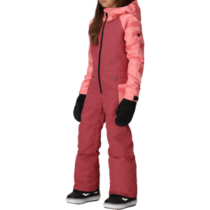 Kid's 686 Shine Insulated One Piece Girls' 2026 in Red size Large | Polyester