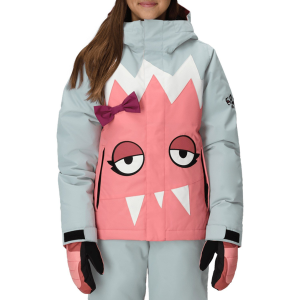 Kid's 686 Snaggletooth Luna Insulated Jacket Girls' 2026 in Pink size Large | Polyester