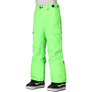 Kid's 686 Infinity Cargo Insulated Pants Boys' 2026 in Green size X-Small