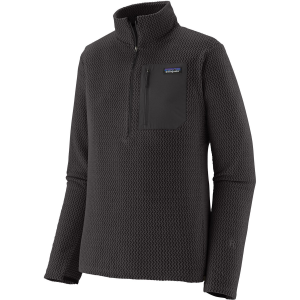 Patagonia R1 Air Zip Neck Top Men's 2026 in Black size X-Large | Polyester