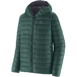 Patagonia Down Sweater Hoodie Men's 2026 in Green size X-Small | Nylon
