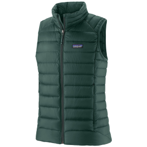 Women's Patagonia Down Sweater Vest 2026 in Green size 2X-Large | Nylon/Spandex/Plastic