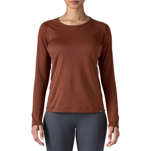 Women's Patagonia Capilene(R) Midweight Crew 2026 in Red size 2X-Large | Polyester