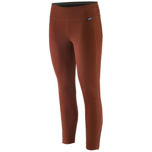 Women's Patagonia Capilene Mid Weight Bottoms 2026 in Red size X-Large | Polyester