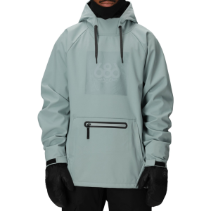 686 Waterproof Hoodie Men's 2026 in Blue size Large