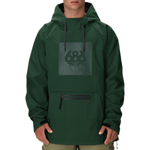 686 Waterproof Hoodie Men's 2026 in Green size Medium
