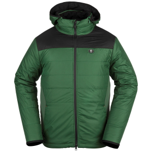 Volcom Utility Puff Jacket Men's 2023 in Green size Small | Nylon/Wool/Polyester
