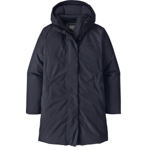 Women's Patagonia Stormshadow Parka Jacket 2025 in Black size X-Small | Polyester/Plastic