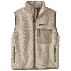 Women's Patagonia Classic Retro-X Vest 2025 in Khaki size Large | Nylon/Polyester/Plastic