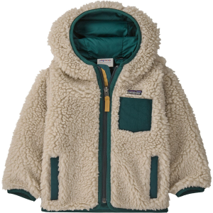 Kid's Patagonia Retro-X Hoodie Infants' 2025 in Khaki size 6M-12M | Polyester/Plastic
