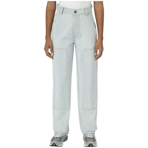 Women's Dickies Madison Double Knee Pants 2025 in Blue size 27" | Cotton/Denim