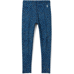 Kid's Smartwool Classic Thermal Base Layer Bottoms 2026 in Blue size Large