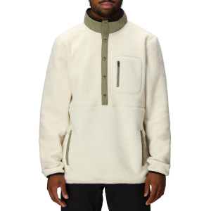 686 Tioga Pullover Fleece Men's 2026 in Khaki size Medium | Lycra/Polyester