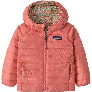 Kid's Patagonia Reversible Down Sweater Hoodie Infants' 2025 in Pink size 12M-18M | Nylon/Polyester/Plastic