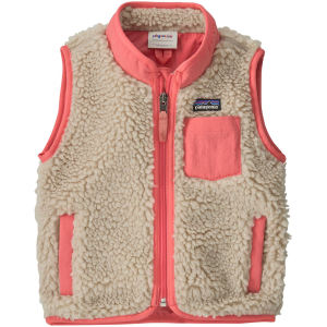 Kid's Patagonia Retro-X Vest Infants' 2025 in Khaki size 6M-12M | Polyester/Plastic