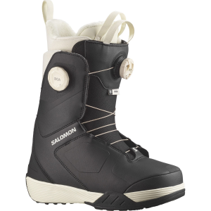 Women's Salomon Kiana Dual Boa Snowboard Boots 2026 in Black size 9.5 | Rubber