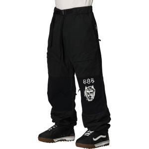 686 Ghost 2.5L Pants Men's 2026 in Black size Medium