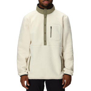 686 Tioga Pullover Fleece Men's 2026 in Khaki size X-Large | Lycra/Polyester