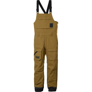 Helly Hansen ULLR D Bib Shell Pants Men's 2026 in Black size Large | Polyester