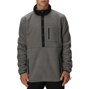 686 Tioga Pullover Fleece Men's 2026 in Gray size Medium | Lycra/Polyester