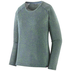Women's Patagonia Capilene(R) Midweight Crew 2026 in Blue size X-Small | Polyester