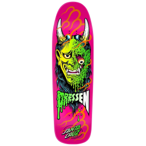 Santa Cruz Skateboards Dressen Hannya Mask Pro Shaped Skateboard Deck 2026 size 9.3