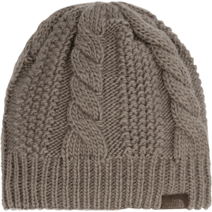 Women's The North Face Oh Mega Lined Beanie Hat 2026 in Brown | Polyester